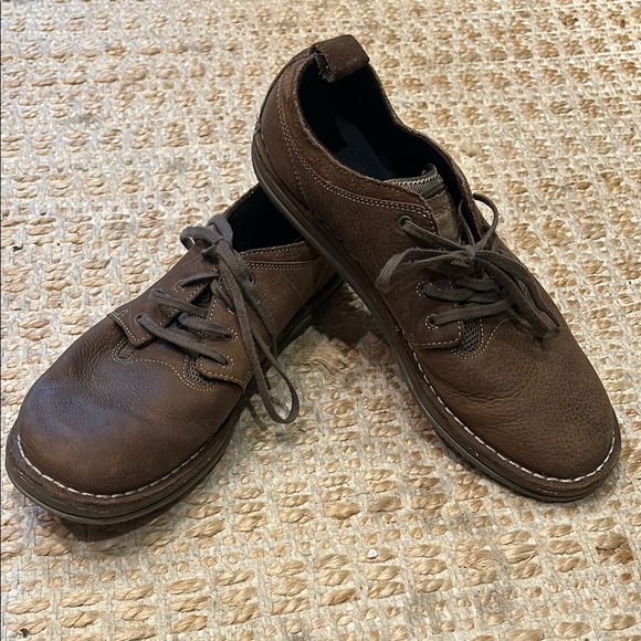 Merell Brown Leather Men's Shoes - Picture 1 of 7